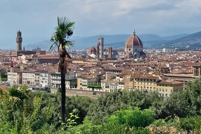 Pohled na Florencii